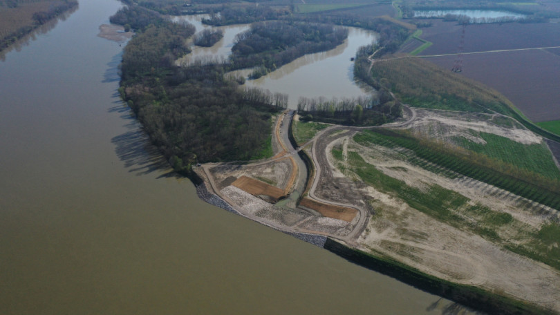 La rinaturazione delle aree del Po tra Camino, Pontestura, Morano e Coniolo